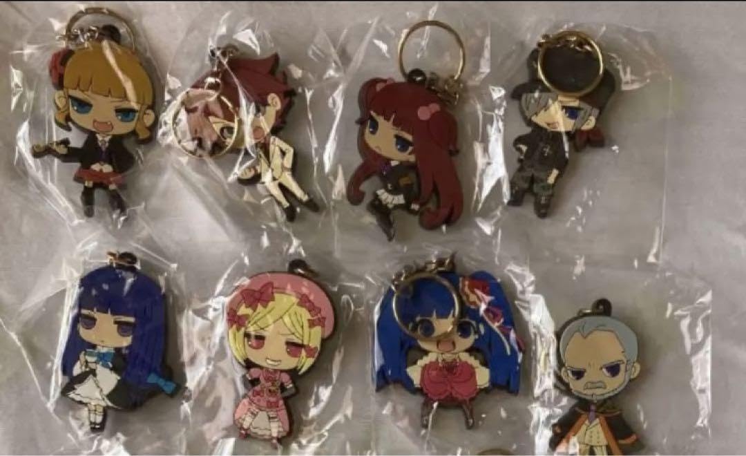 うみねこのなく頃に　ラバーキーホルダー　ラバーチャーム　まとめ売り Amazon.co.jp: うみねこのなく頃に 第1弾 ラバーキーホルダー 全8種